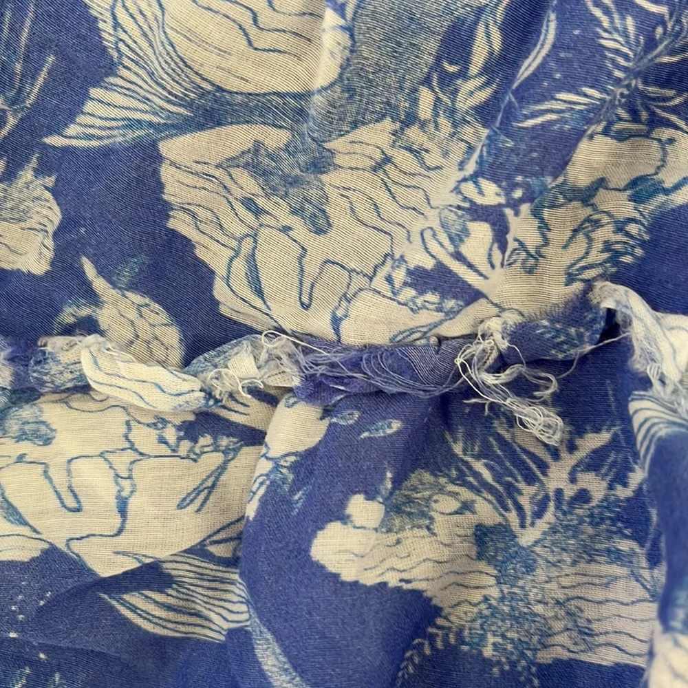 Love shack fancy, Abrialle skirt salty sea size large - Picture 2 of 4